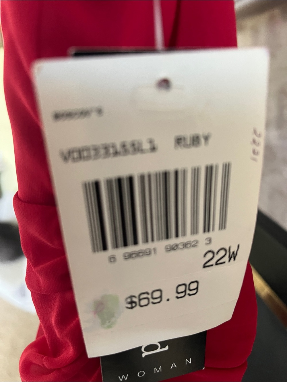 Connected Ruby V-Neck Chiffon Midi Dress - Picture 3 of 10